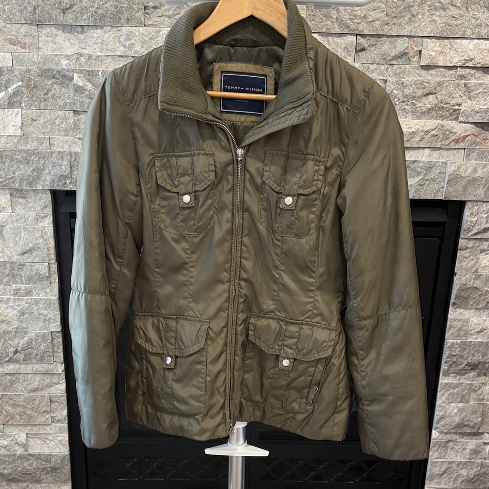 Tommy Hilfiger Olive Green Jacket